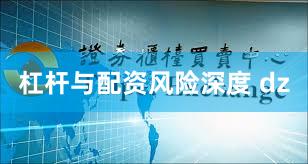 杠杆与配资风险深度 dz